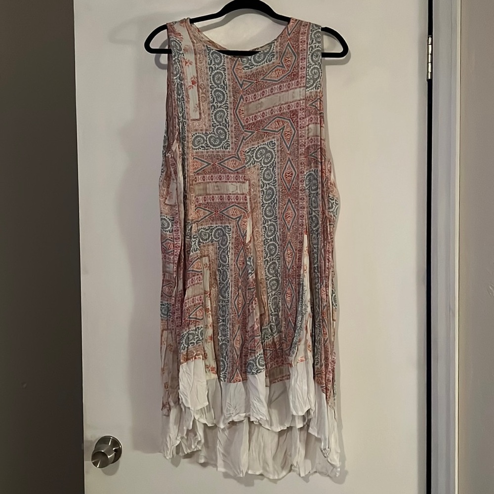Altar’d State multi colored dress, size L. Brand new!